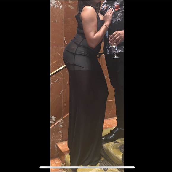 Mesh Maxi Dress - Picture 9 of 10